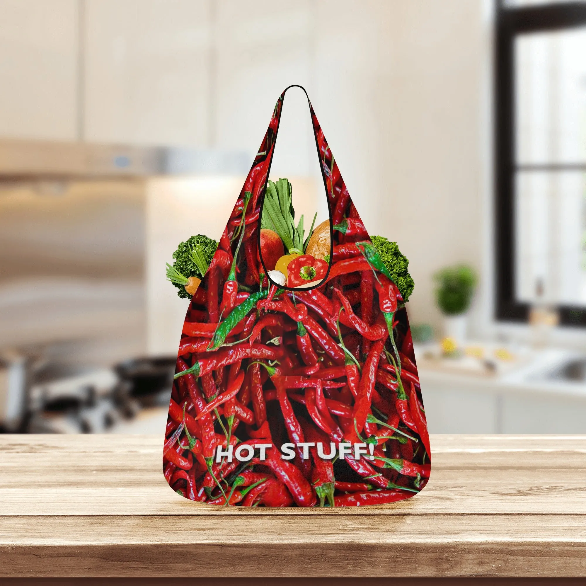 Reusable Produce Sacks 3 Pack: Chili Peppers