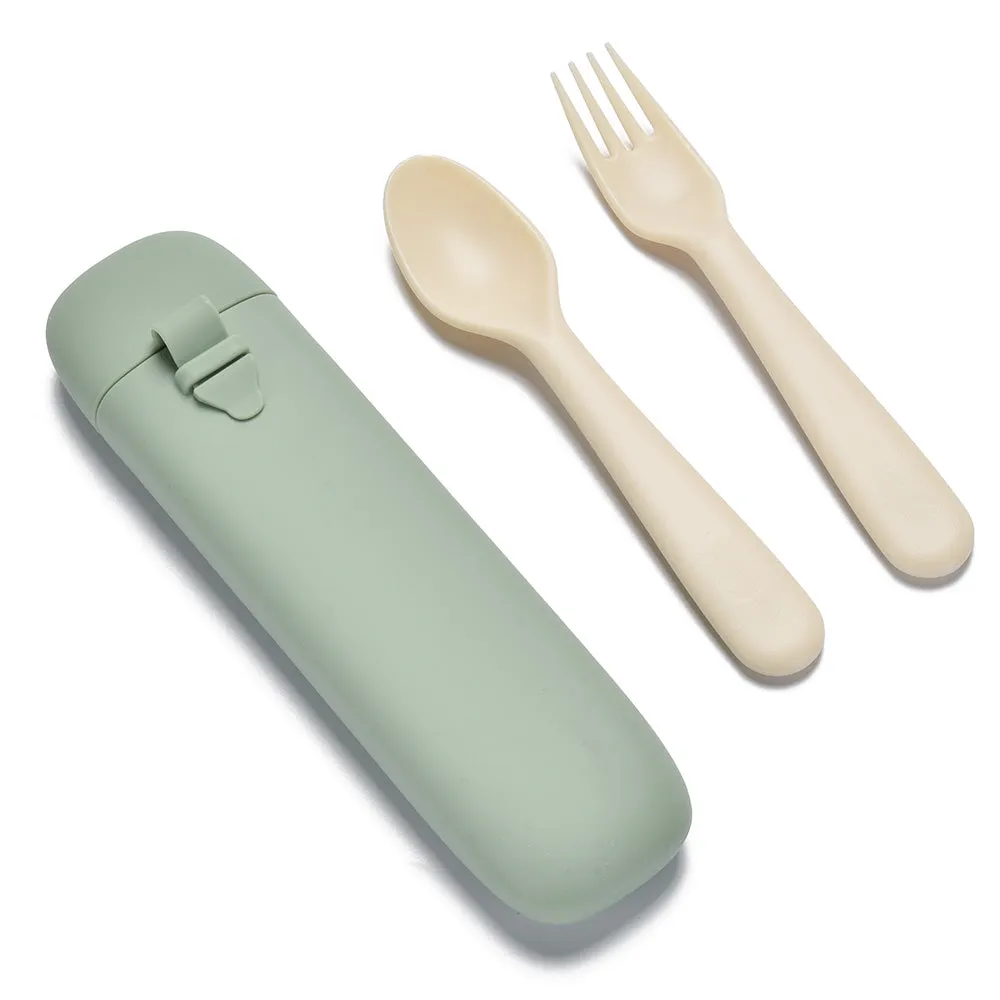 Reusable Utensil Set & Carry Case - Leaf (Min. of 2 PK, Multiples of 2 PK)