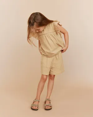 RIGMORSK SHORTS - Soft Brown