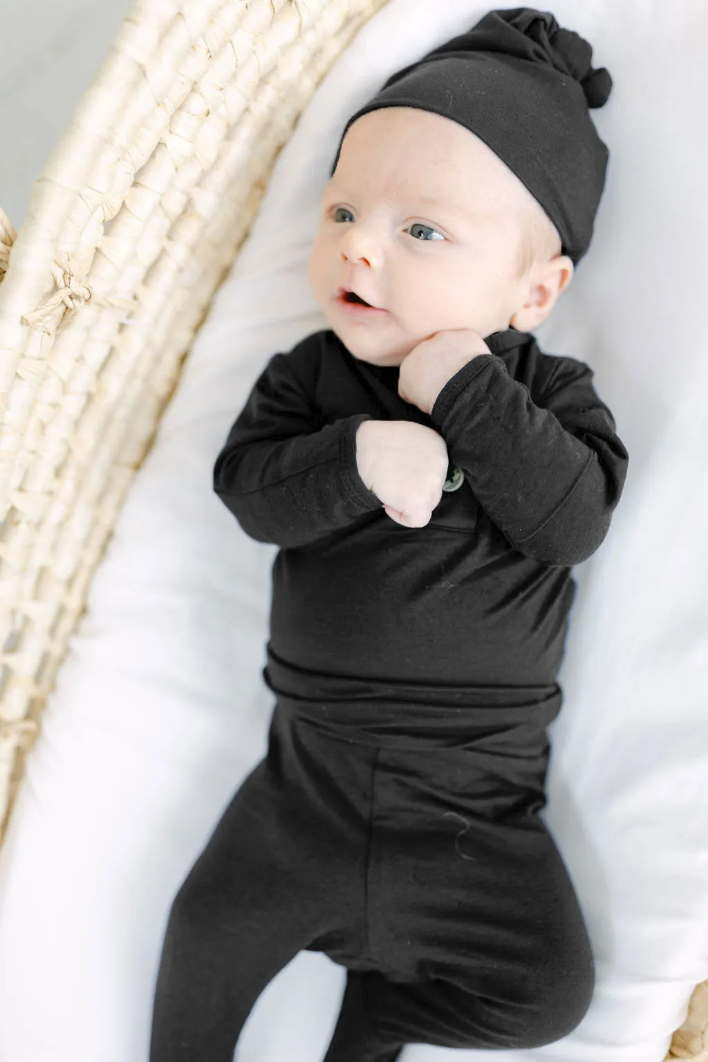 Riley Outfit and Hat Set | Black