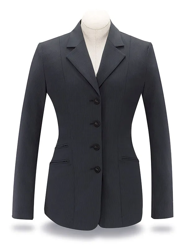 RJ Classics Washington Textured Mini Check Soft Shell Show Coat (W8528) - SALE
