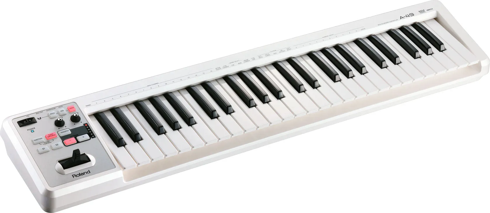 Roland A-49-WH MIDI Keyboard Controller WHITE