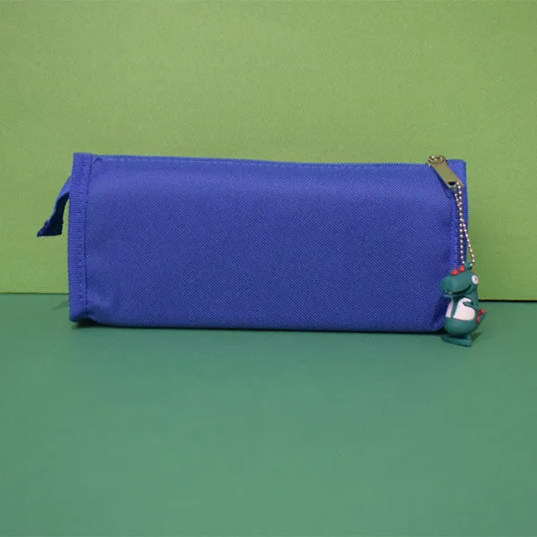 Roo Aar Pencil Case With Attached Key Chain,  Waterproof Storage Case, Makeup Pouch, Large Capacity,  Stylish Stationery Storage, Water Proof.