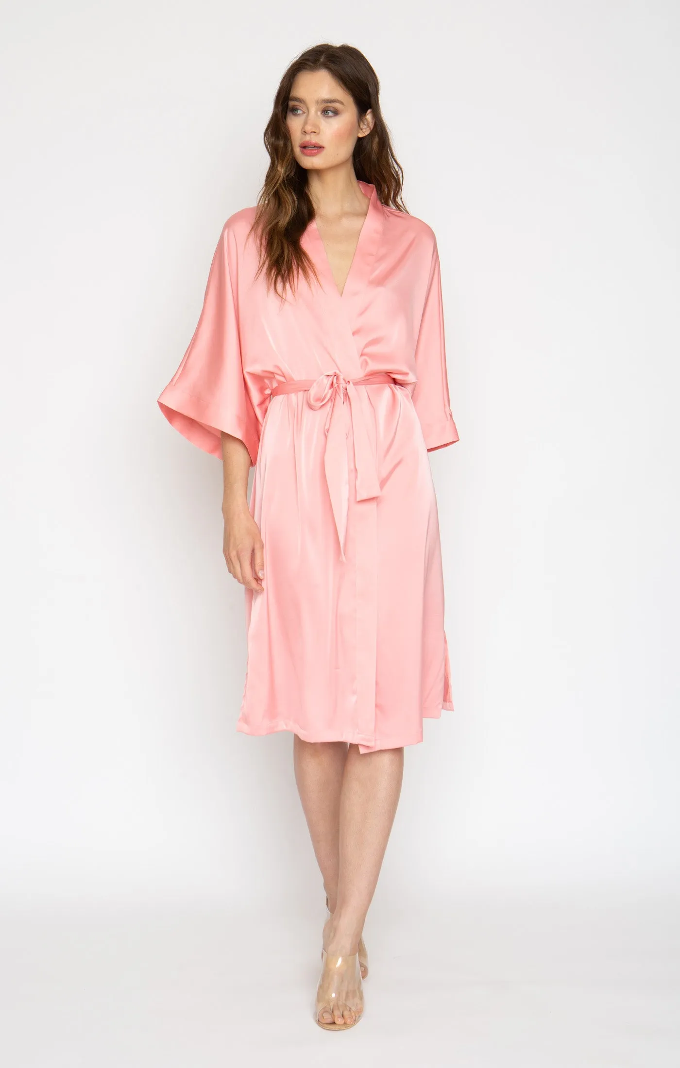 Rose P/S Kimono Robe