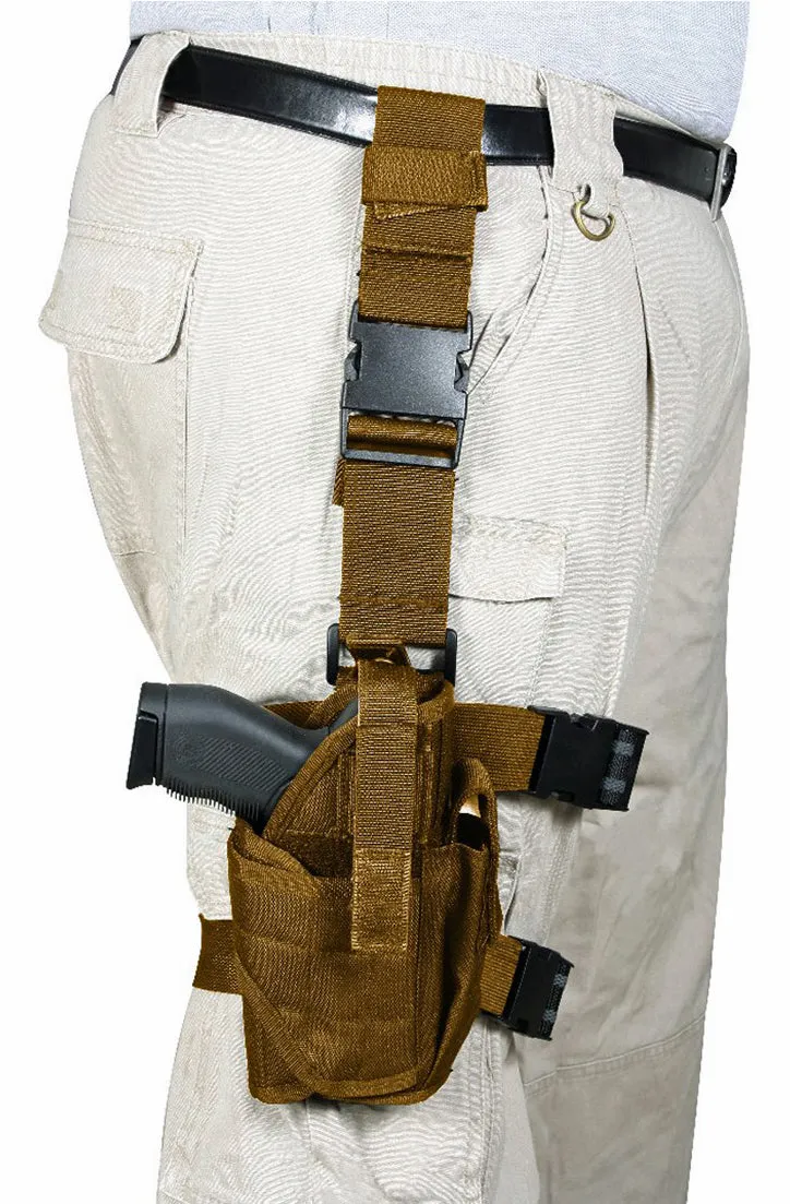 Rothco Adjustable Universal Drop Leg Tactical Pistol Holster