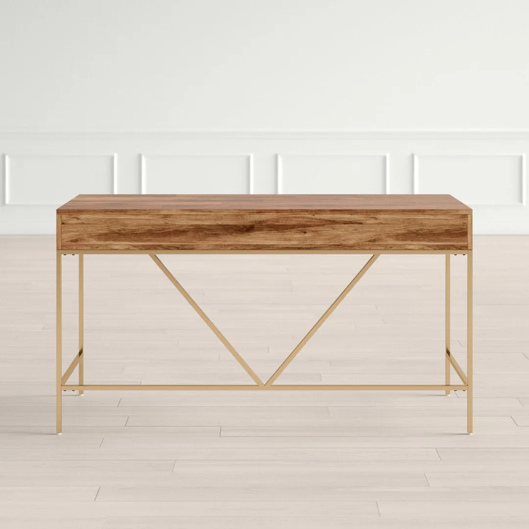 Rowley Desk Joss & Main Color (Top/Frame): Natural