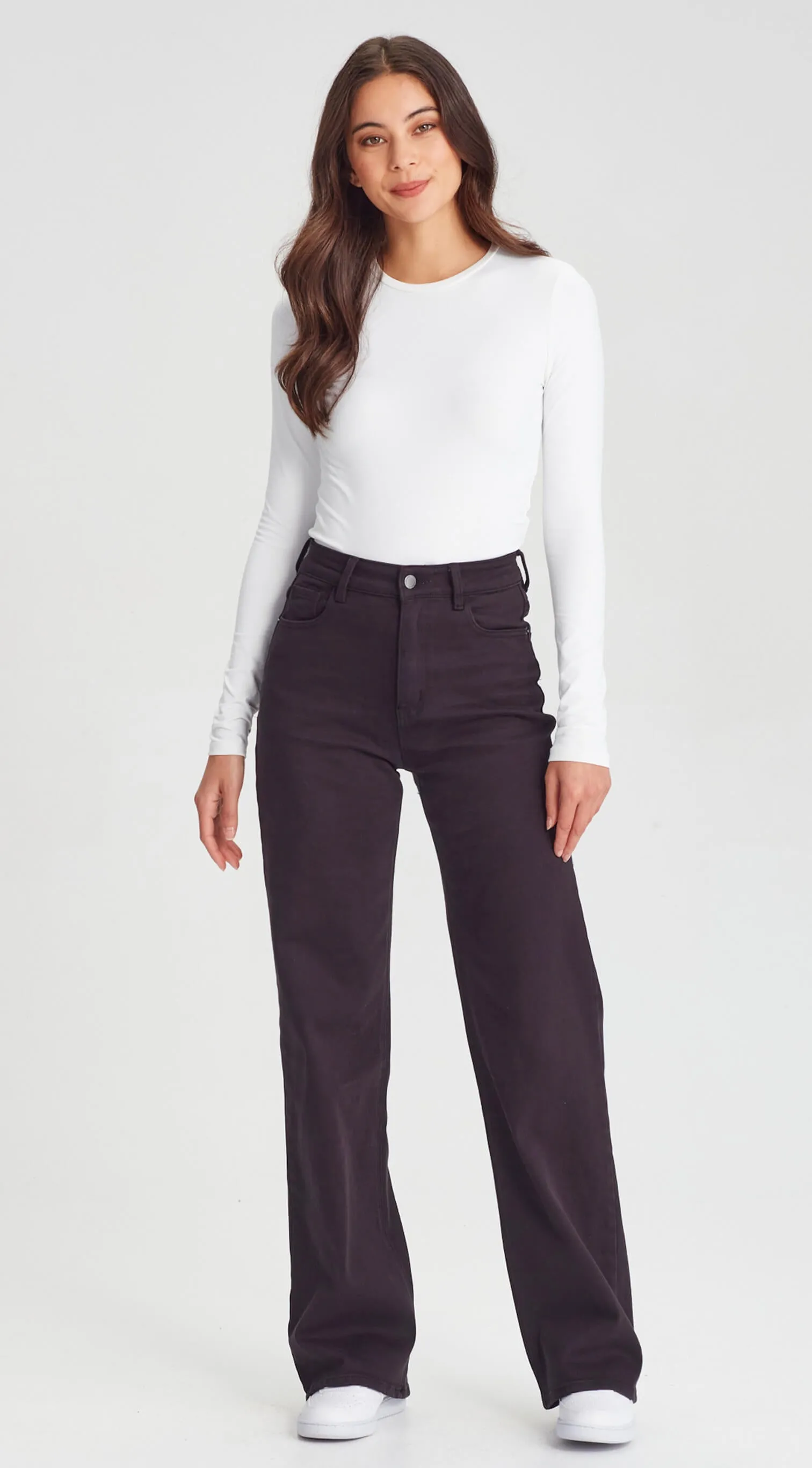 RUBY MAY | Short Stuff Jean Black