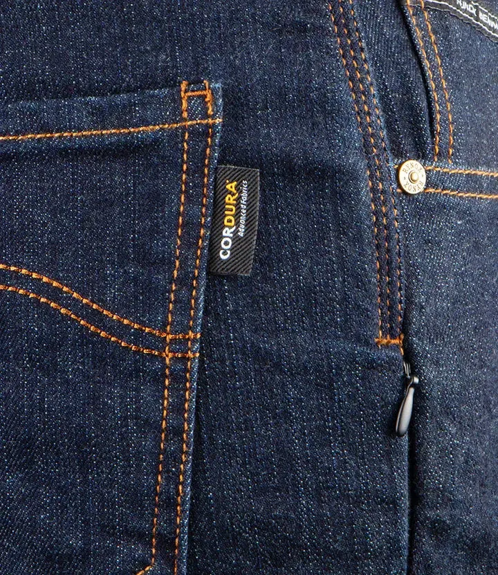 Rynox Downtown Pro Motorcycle Riding Denim (Indigo Blue)