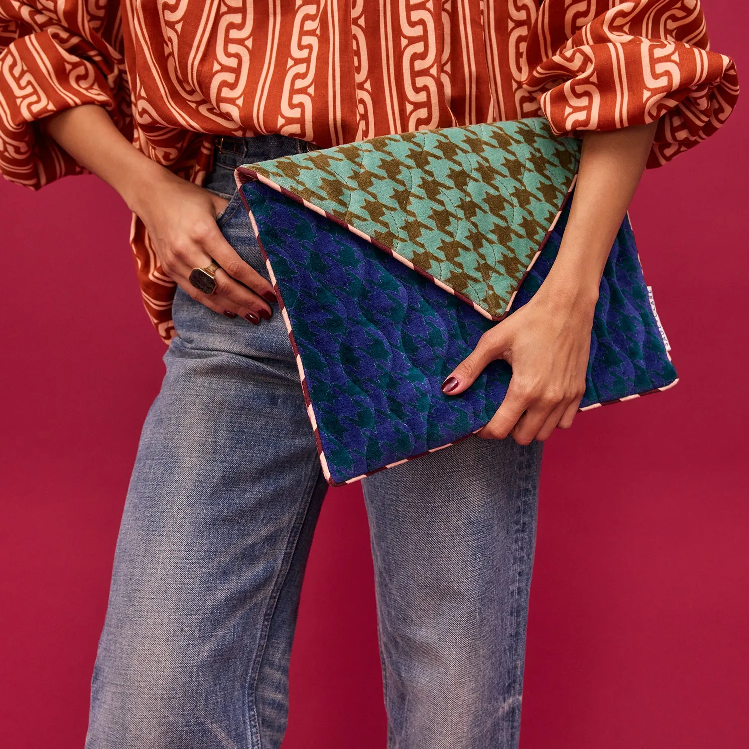Sage x Clare - Vinita clutch