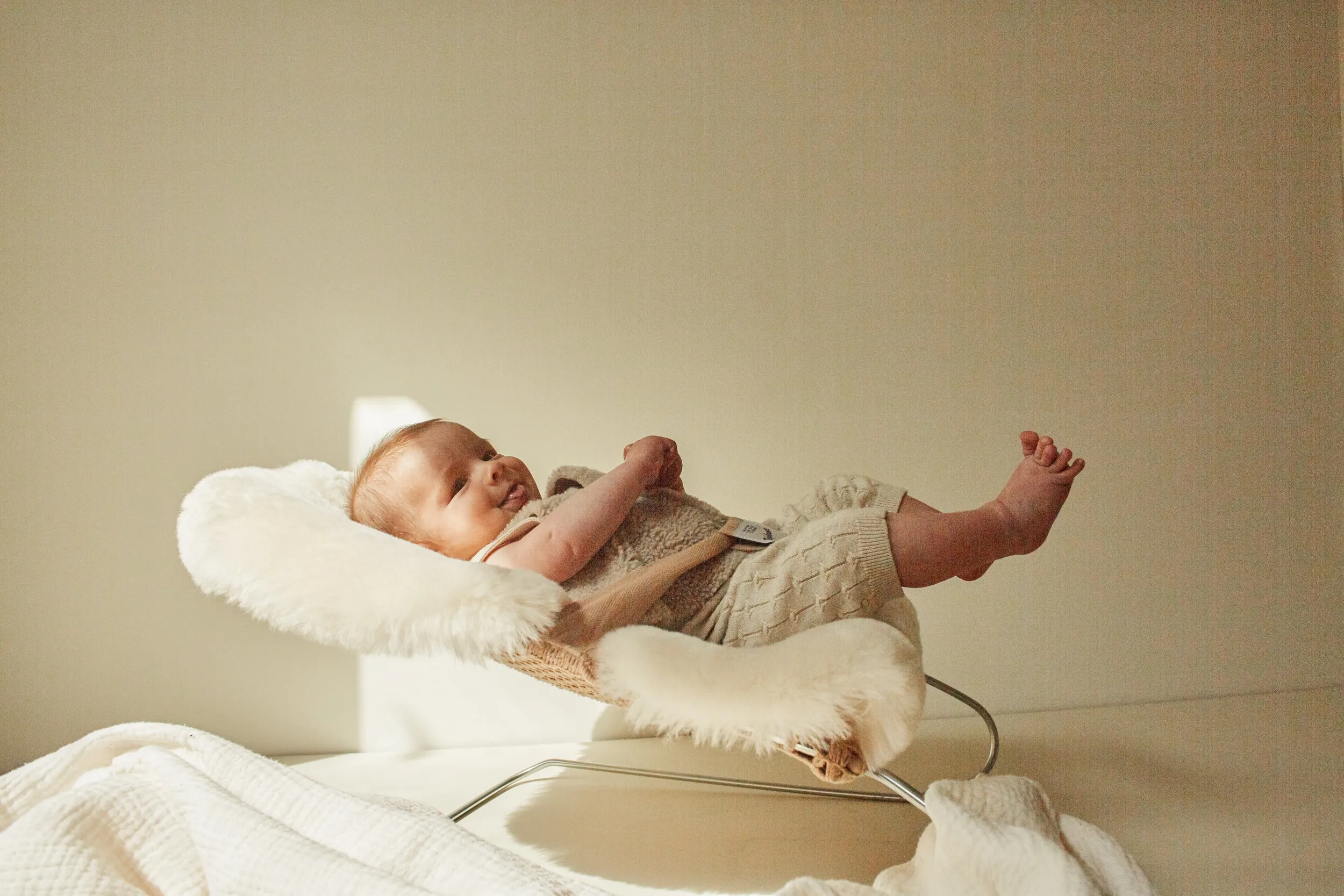 SAND CROCHET BABY HAMMOCK - BACK IN STOCK