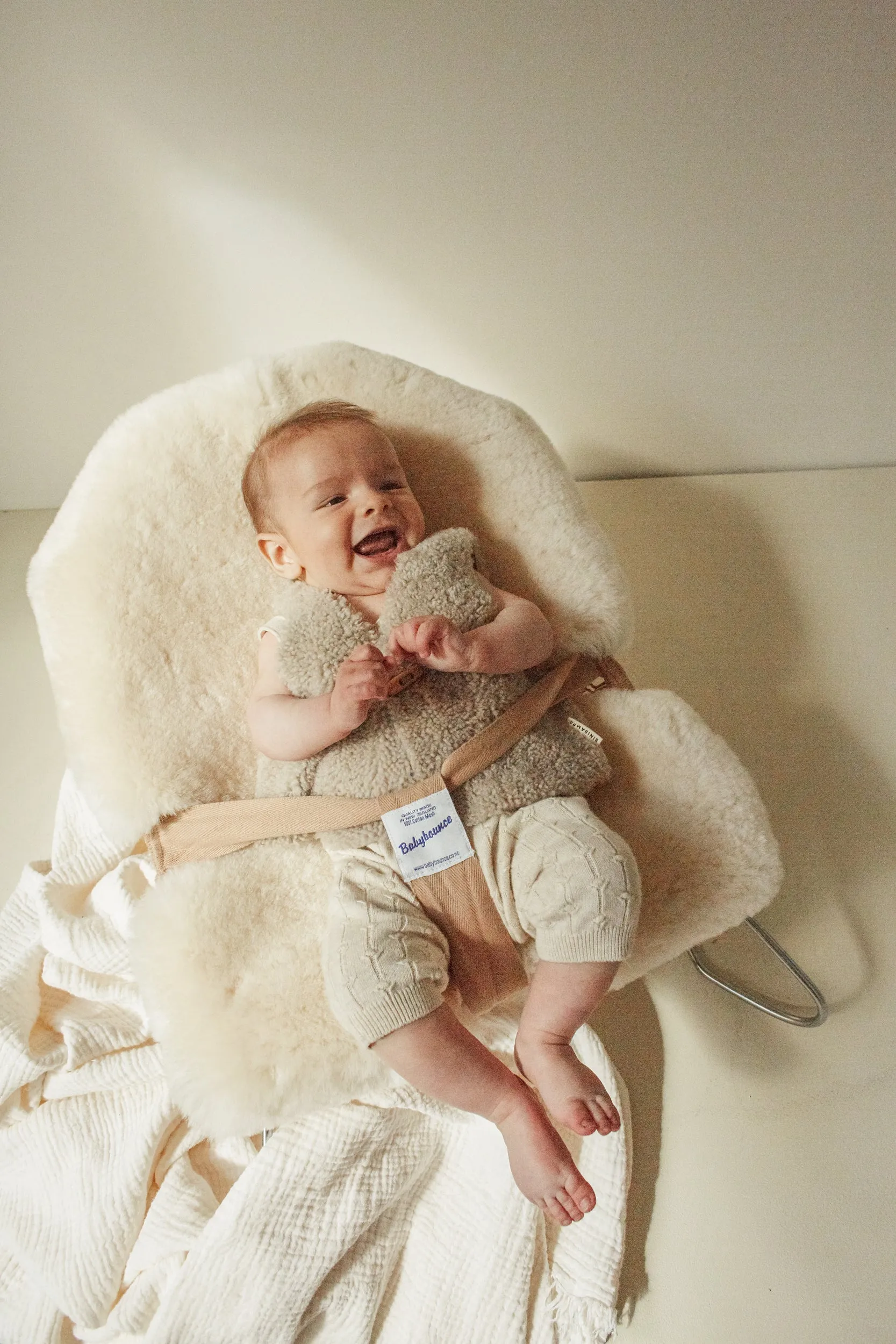 SAND CROCHET BABY HAMMOCK - BACK IN STOCK