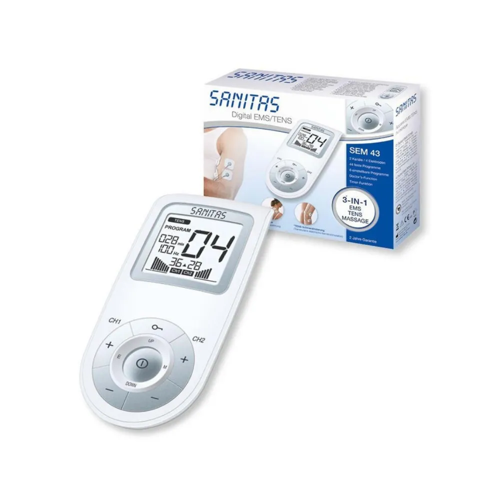 Sanitas Digital (EMS) & (TENS) with Electrodes - SEM 43