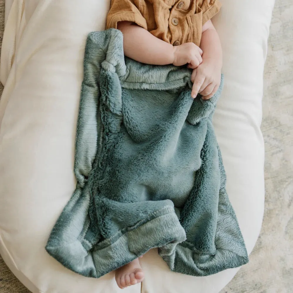 SARANONI Lush Mini Blanket - Eucalyptus