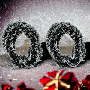 Saudeep India 6 Ft Snow Garland for Christmas Tree Decoration | Xmas Tree Ornaments Tinsel Hanging Strings Snow Garland | Christmas Decorations Items Home Office Railing Decor (Set of 5)