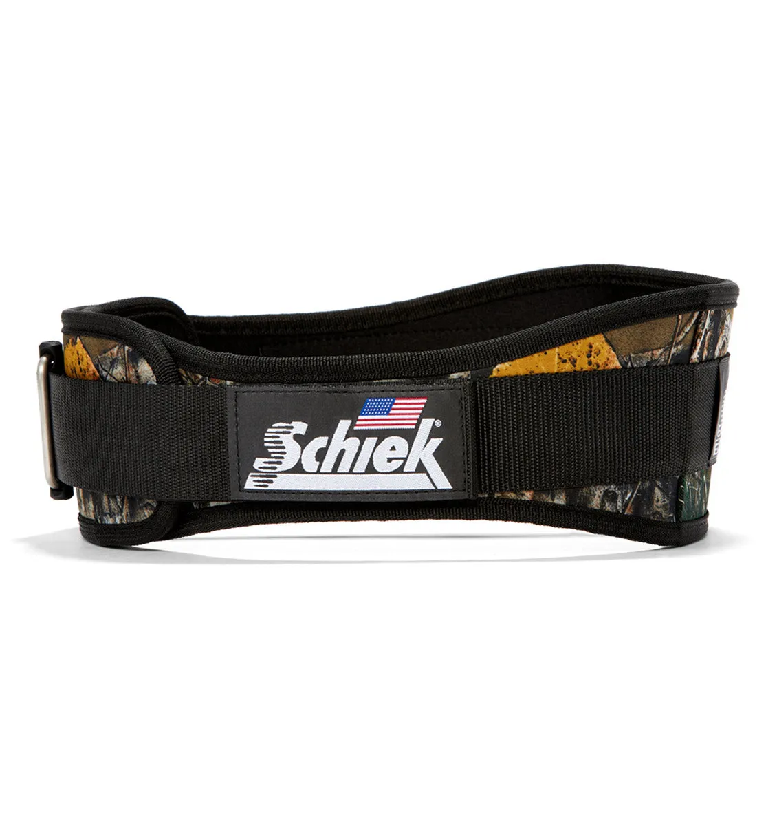 Schiek 2004 Contour Weight Lifting Belt - Camo