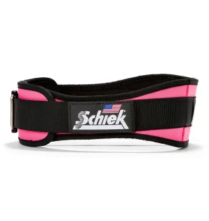 Schiek 2004 Contour Weight Lifting Belt - Pink