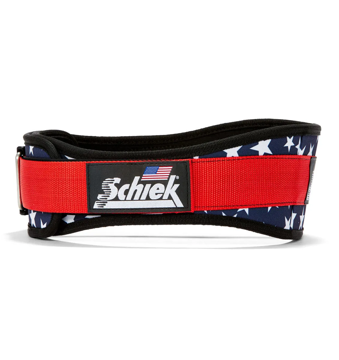 Schiek 2004 Contour Weight Lifting Belt - Stars n' Stripes