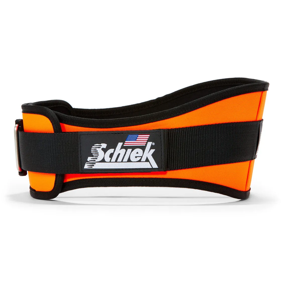 Schiek 2006 Contour Weight Lifting Belt - Orange