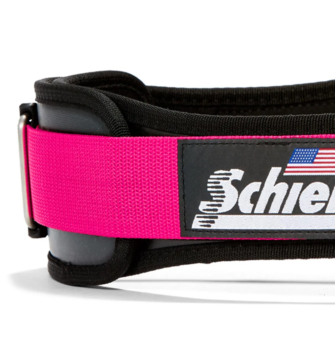 Schiek 3004 Power Contour Weight Lifting Belt - Pink