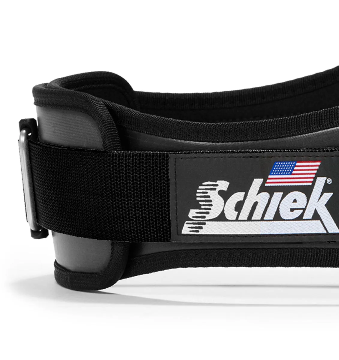 Schiek 3006 Power Contour Weight Lifting Belt - Black