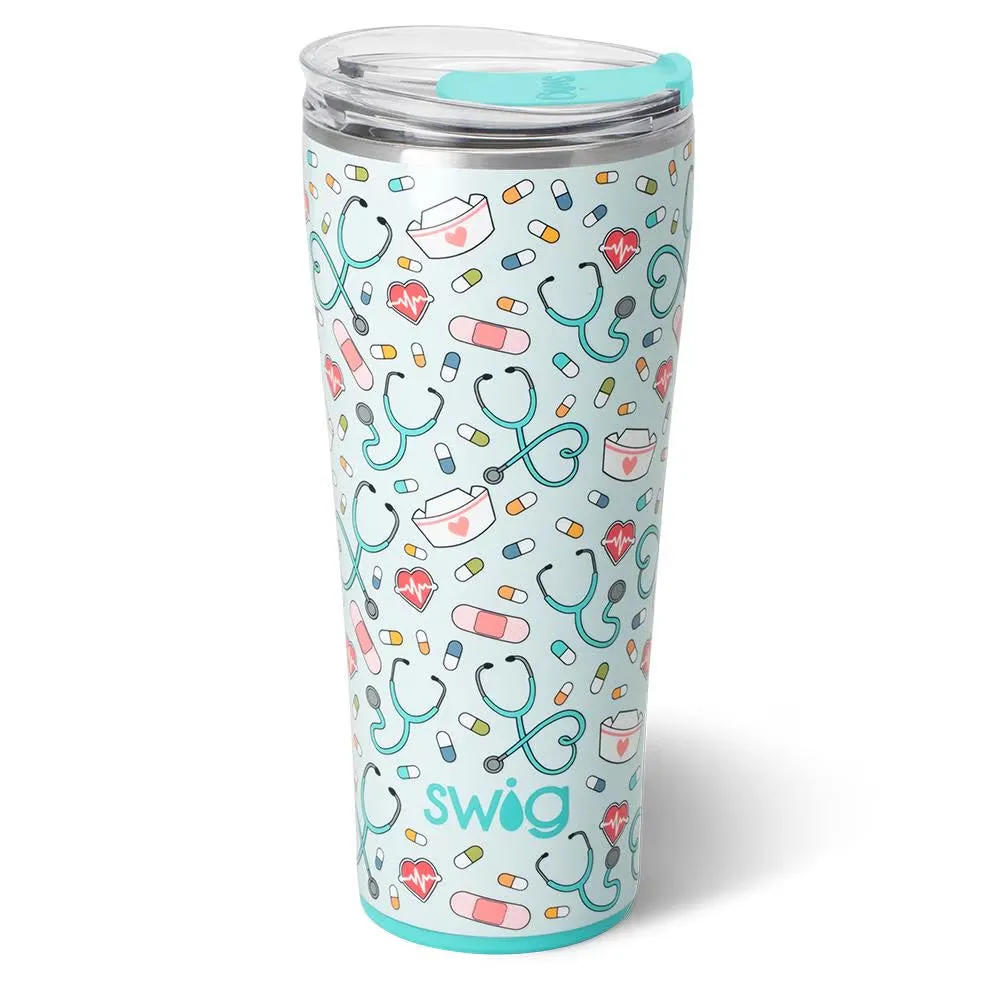 Scrub Life Tumbler (32oz) by Swig (Ships Early March)