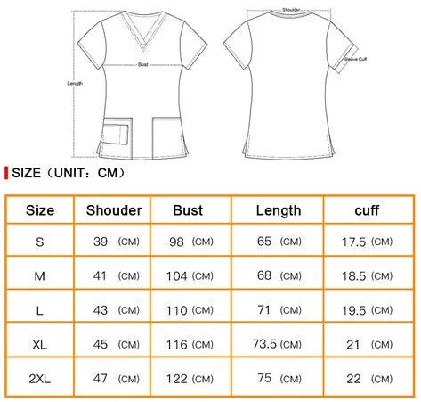 Scrubs Top for Women & Men