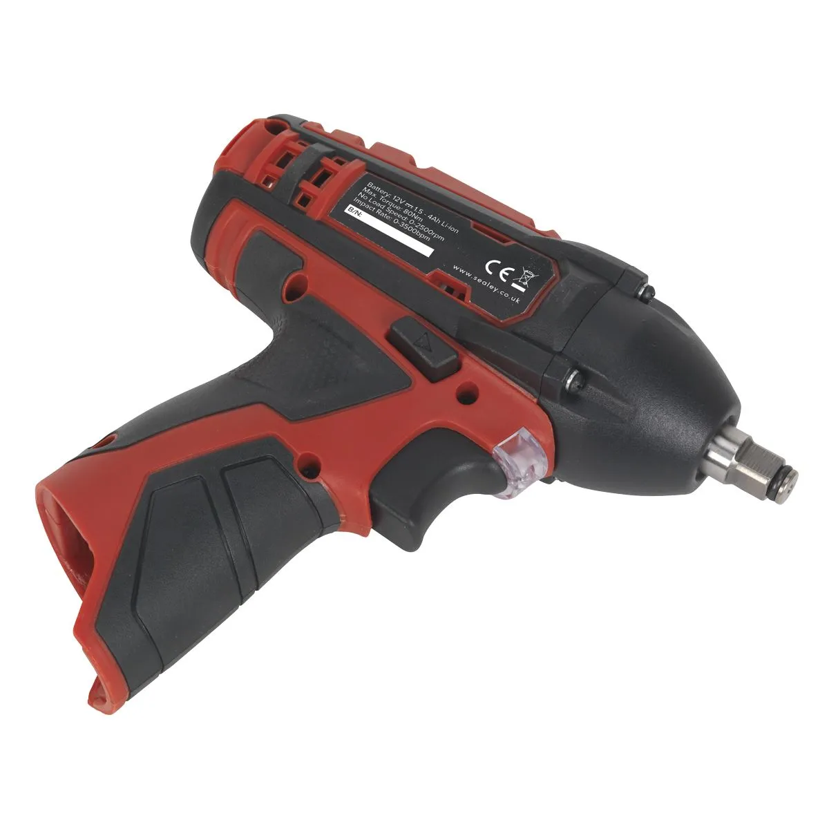 Sealey Cordless Impact Wrench 3/8"Sq Drive 12V SV12 Series - Body Only