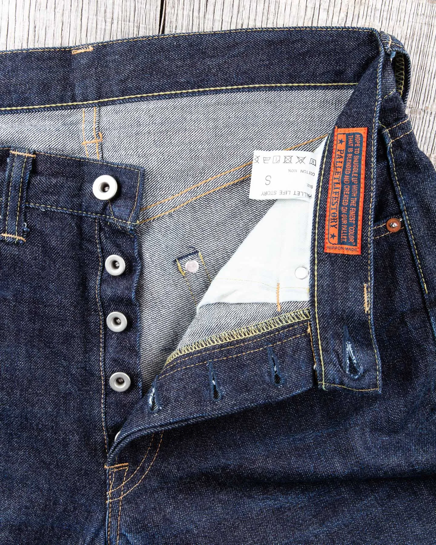Second Hand Pallet Life Story 5 Pocket Narrow Denim Size S