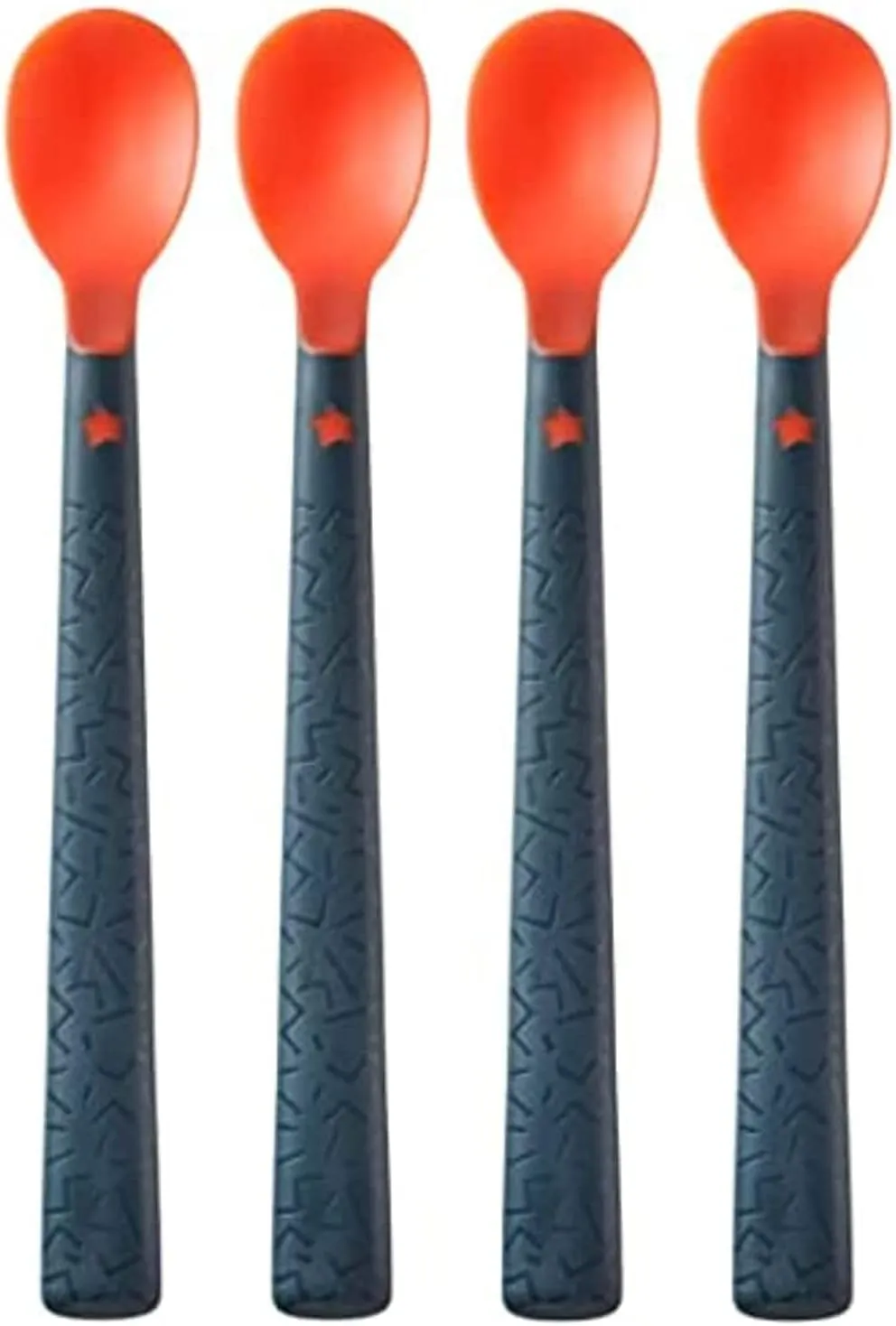 Set of Heat Sense Weaning Spoons, 4m , Pack of 4