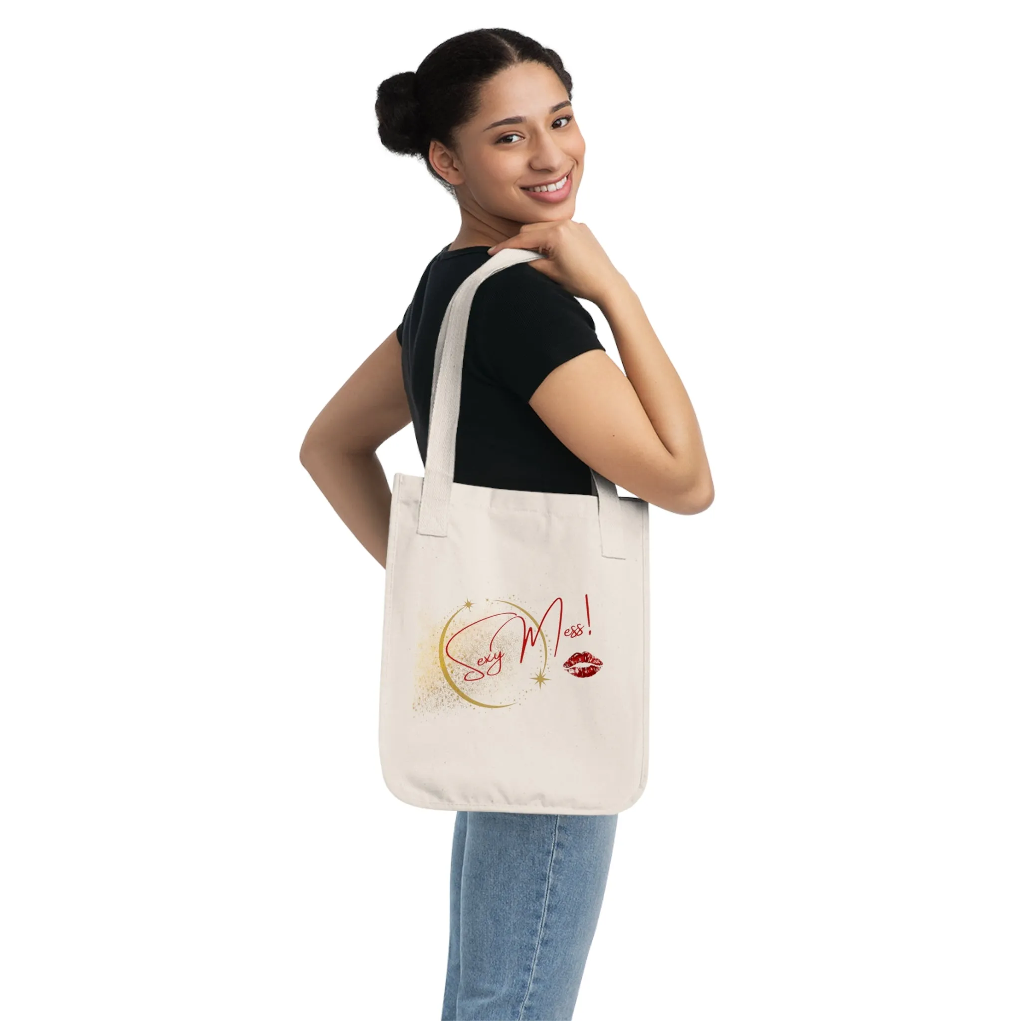 Sexy Mess Organic Tote – Fierce, Functional & Eco-Friendly