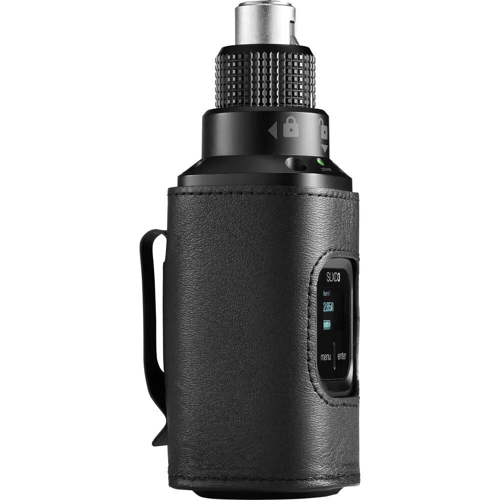 Shure SLXD3 Digital Plug-On XLR Transmitter | J52: 558 to 602   614 to 616 MHz