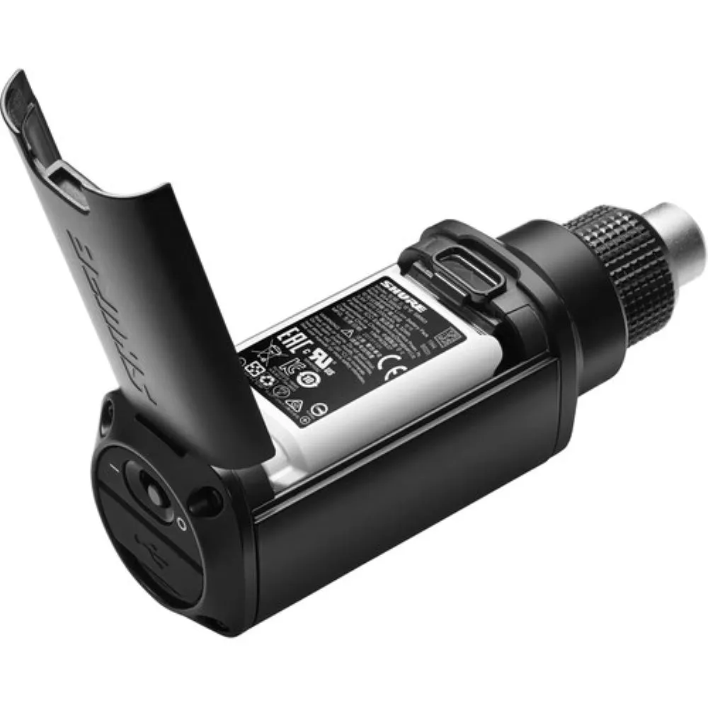 Shure SLXD3 Digital Plug-On XLR Transmitter | J52: 558 to 602   614 to 616 MHz