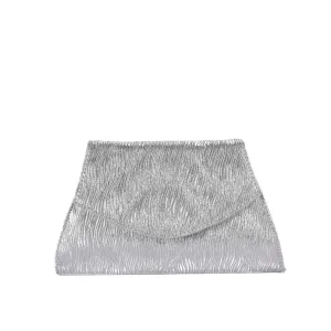 Simple  Mini Bag With Handel Silver