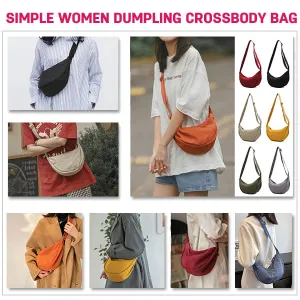 Simple Women Dumpling Crossbody Bag - LAST DAY 70% OFF