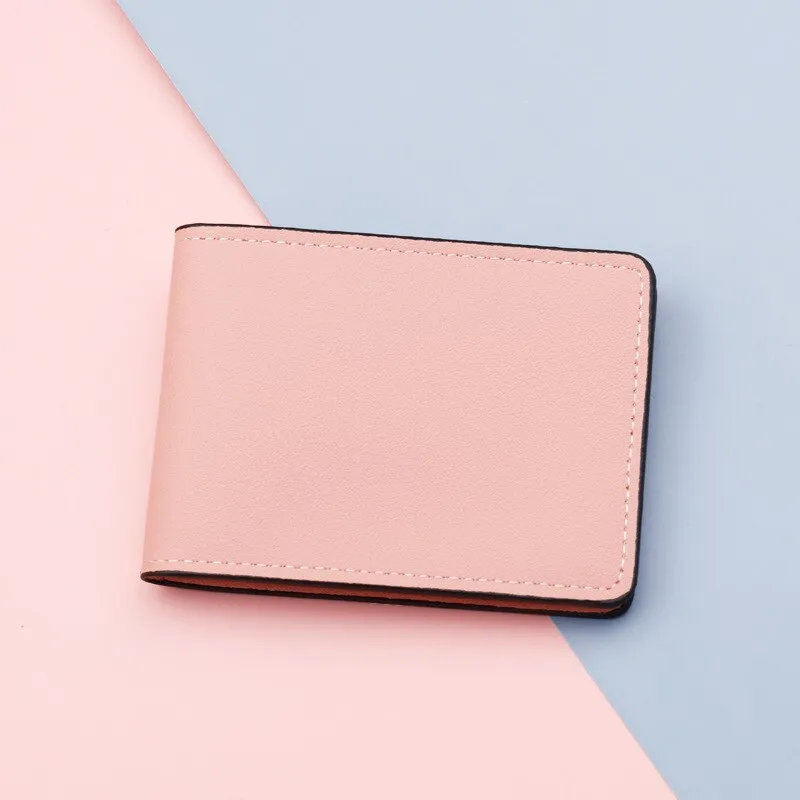 Slim Leather License & Passport Cover