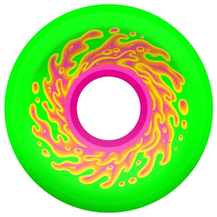 Slime Ball Wheels Mini OG Slime Green/Pink Skateboard Wheels 78a 54.5mm