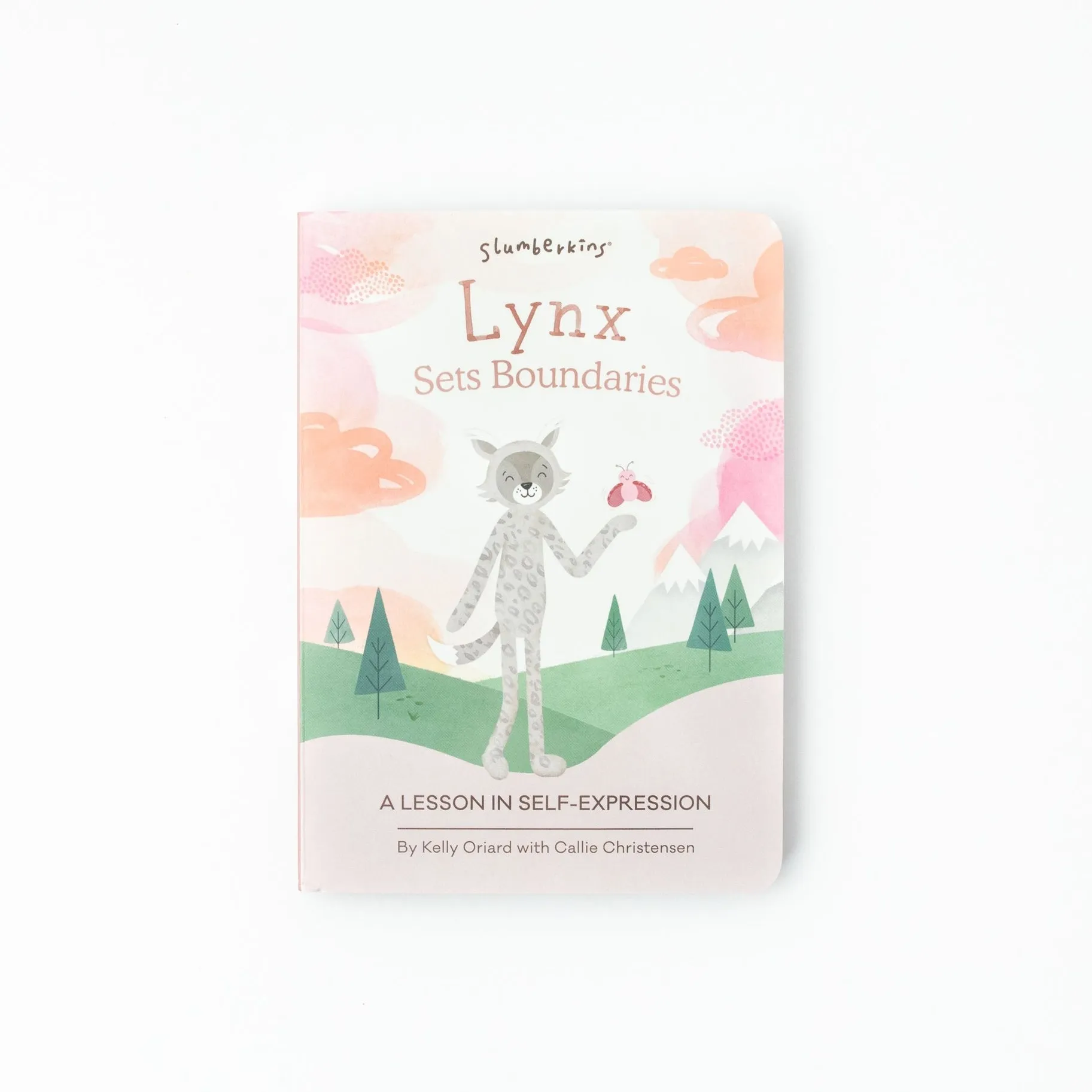 Slumberkins Blush Lovebug Mini & Lynx Lesson Book - Self Expression