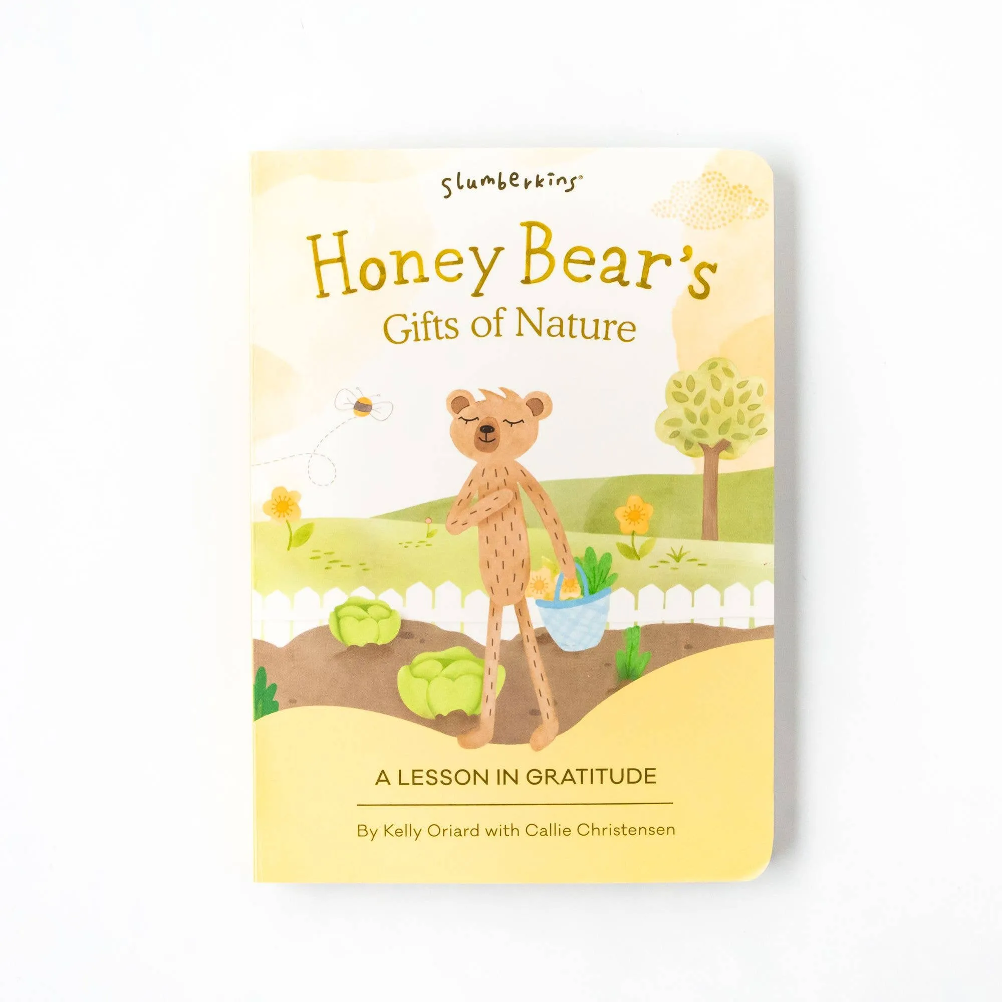 Slumberkins Honey Bee Mini & Honey Bear Book Bundle - Gratitude
