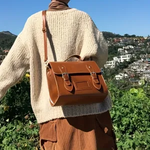 Small Crossbody Cube Satchel Bag, PU Leather Textured Flap Bag, Classic Fashion Versatile Shoulder Bag