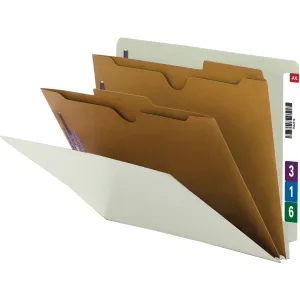 Smead 1/3 Tab Cut Letter Recycled Classification Folder
