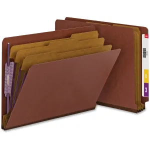 Smead 1/3 Tab Cut Letter Recycled Classification Folder