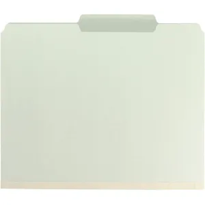 Smead 2/5 Tab Cut Letter Recycled Fastener Folder