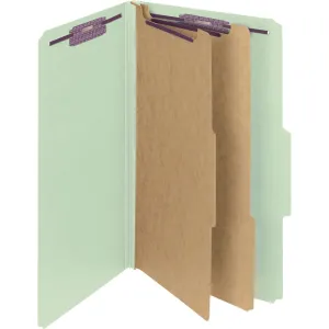 Smead Plain 2/5 Tab 2-divider Classification Folders