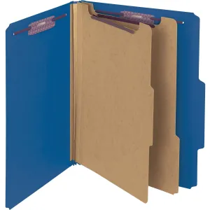 Smead PressGuard® Classification Folders with SafeSHIELD® Coated Fastener Technology