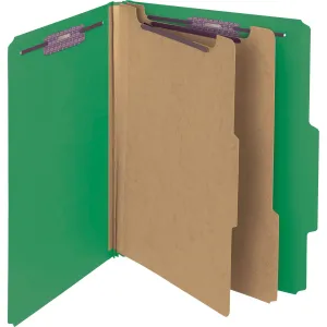 Smead PressGuard® Classification Folders with SafeSHIELD® Coated Fastener Technology
