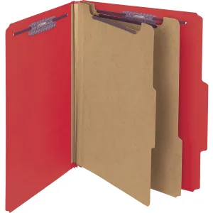 Smead PressGuard® Classification Folders with SafeSHIELD® Coated Fastener Technology