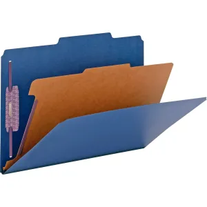 Smead SafeSHIELD Fastener 1-Divider Classification Folders