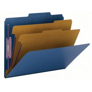 Smead SafeSHIELD Fasteners 2 Divider Classification Folders