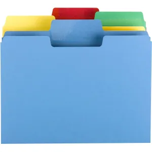 Smead SuperTab 1/3 Tab Cut Letter Recycled Top Tab File Folder