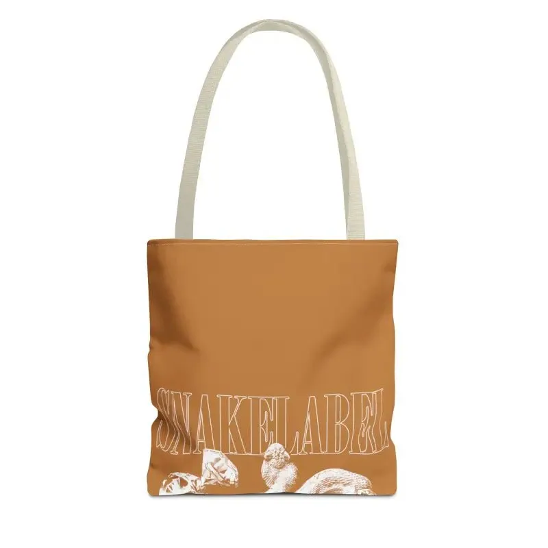 Snake Tote Bag (AOP) - 3 Sizes | All-over Print | Durable Polyester | 5 Color Handles